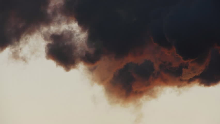 Terrible industrial smoke