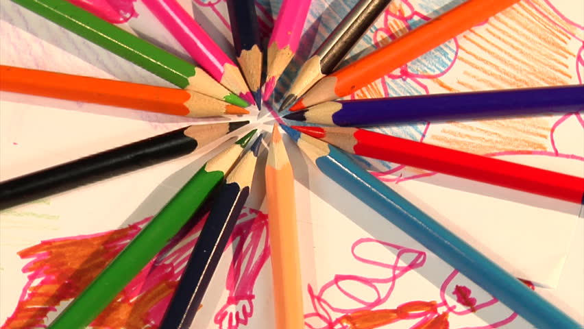 childs drawing background loop