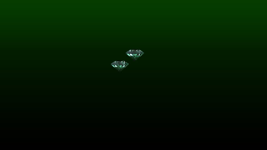 Valentine Heart Composed of Diamonds  - Heart 31 (HD) - 3D animation. Valentine heart composed of small diamonds. Alpha matte included, you can change background color or you can use background video.