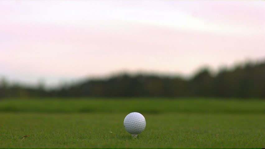 Golf Slow motion. Phantom HD 720P