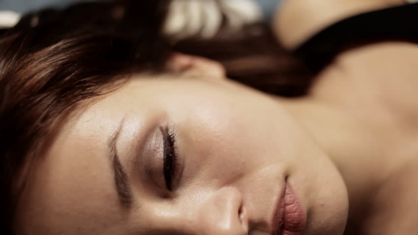 close up of the face of a beautiful young woman