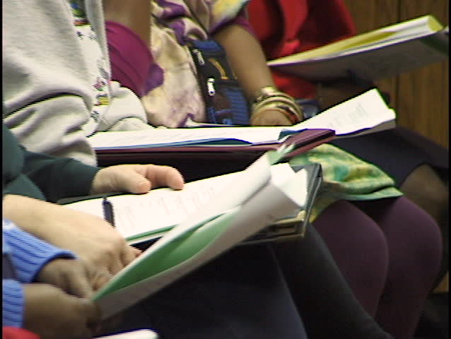 Students Taking Notes 