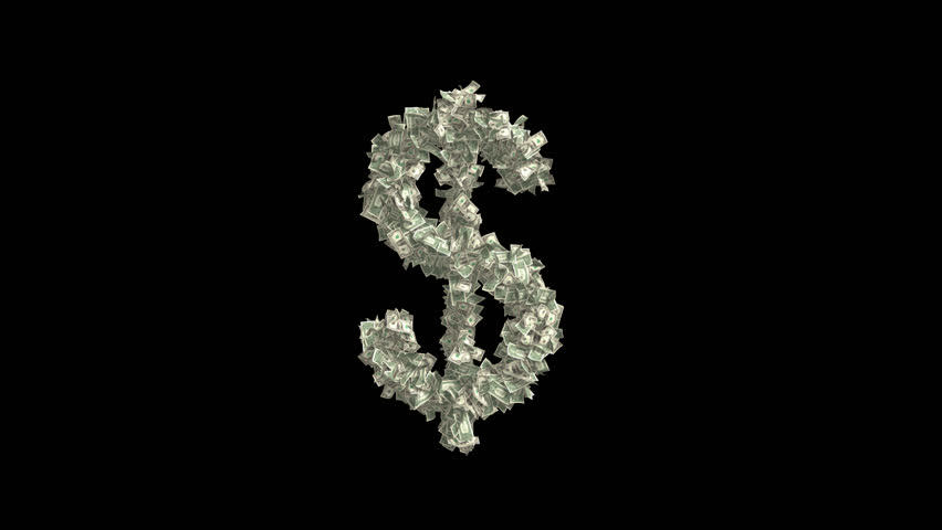 overblown dollars - 3D animation