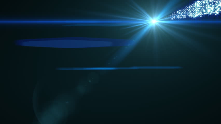 Lens flare wipe