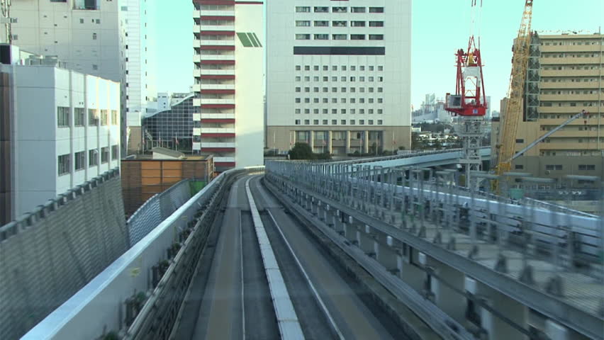 Part 6 of a 20 minute ride on the Yurikamome Monorail to Odaiba, Tokyo.