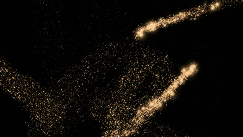 loopable background magical sparkle light flying beams fairy dust