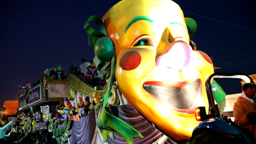 NEW ORLEANS, LA - FEBRUARY 13: Abracadabra Float at Endymion Parade during Mardi Gras on Saturday February 13, 2010 in New Orleans, Louisiana.