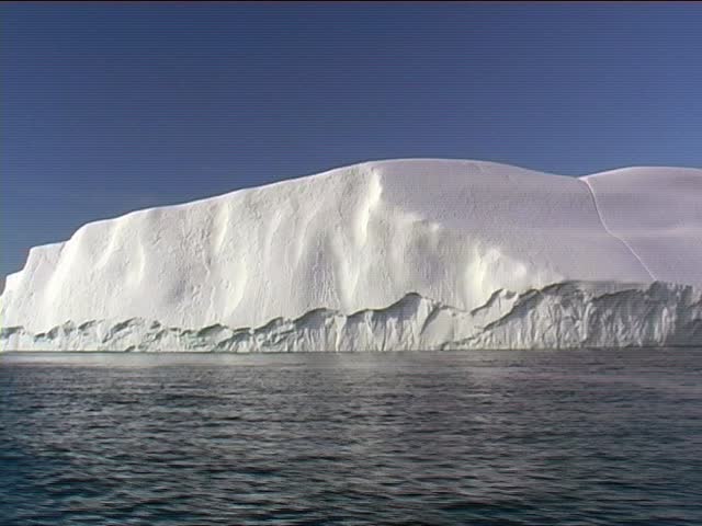 Beautiful Iceberg at Disko Bay, Ilulissat, Greenland. Taken on a beautiful sunny day.