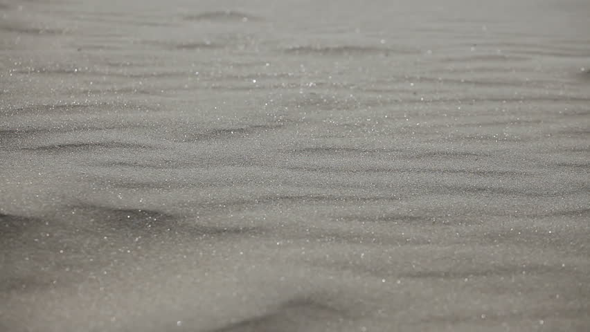 sandy beach glistening in the sun