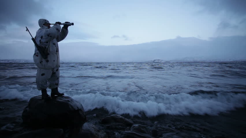 man with a telescope