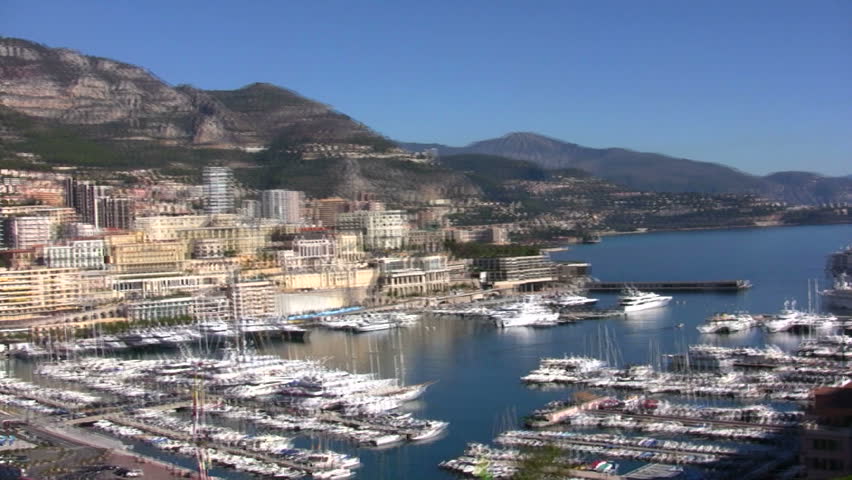 Panoramic view of Monte Carlo, Monaco