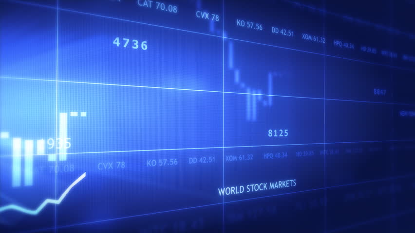 Animated graph and charts projection