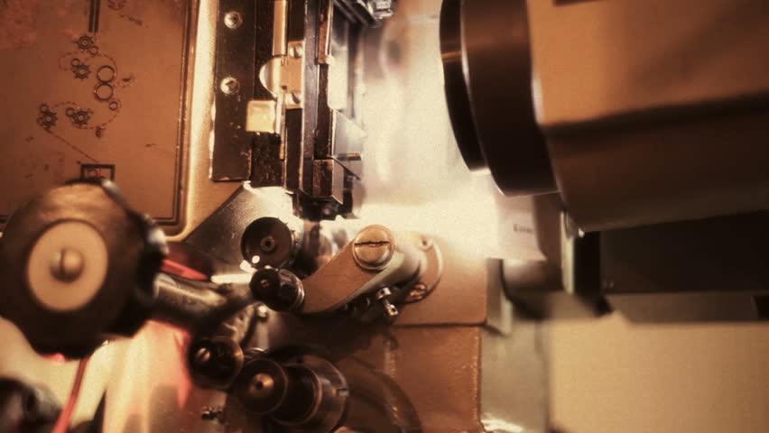 Old movie projector