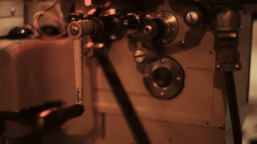 Old movie projector