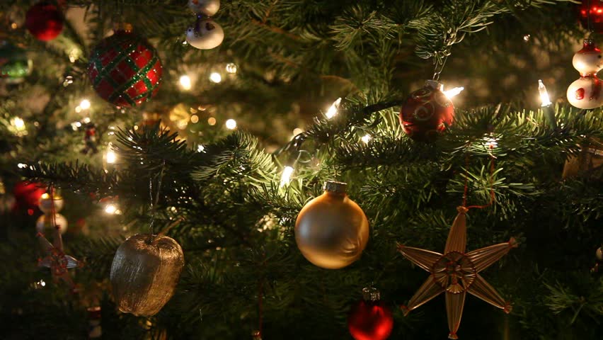 Christmas ornaments are decorations (usually made of glass, metal, wood or ceramics) that are used to festoon a Christmas tree.