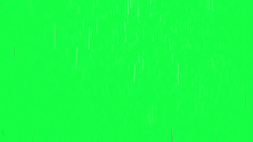 Rain On A Green Screen Stock Footage Video | Shutterstock