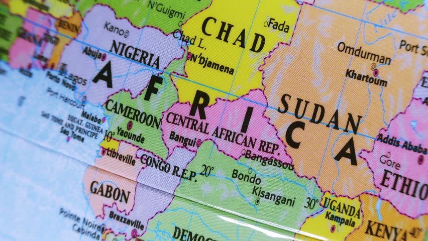 Nigeria Map Stock Footage Video | Shutterstock