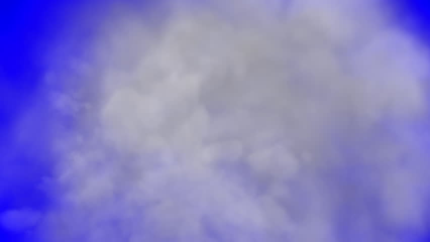 Smoke ejection on blue (green) screen.
Smoke billow. For special effects and motion graphics.