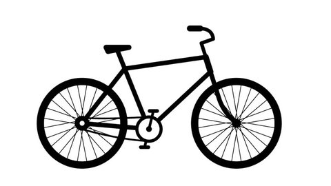 Animated Pictogram Icon Moving Classic Bike Stock Footage Video (100%  Royalty-free) 1007664799 | Shutterstock
