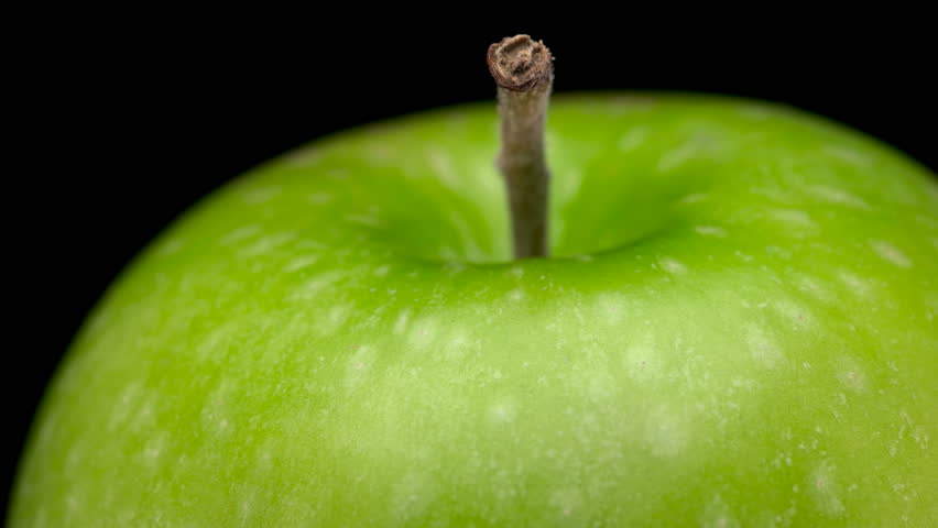 Spinning apple. Spinning apple