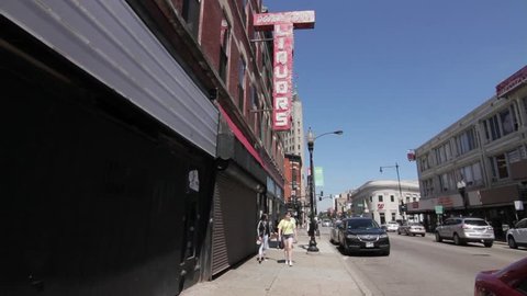 Wicker Park Chicago Illinois U S A Stock Footage Video 100
