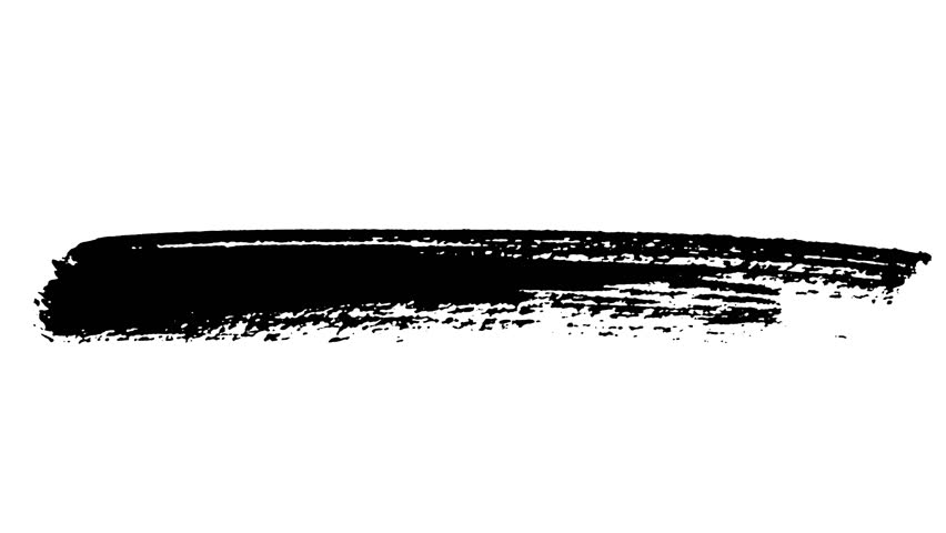 Chinese brush stroke mobius strip