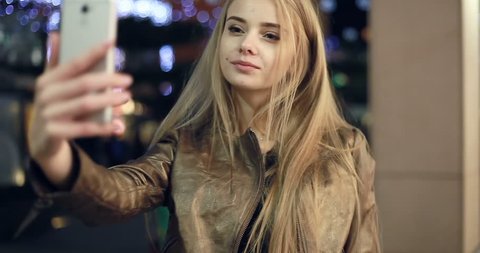 Woman With Blond Hair And Stock Footage Video 100 Royalty Free