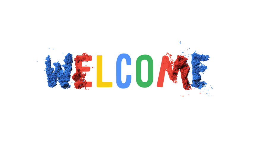 Image result for welcome text render