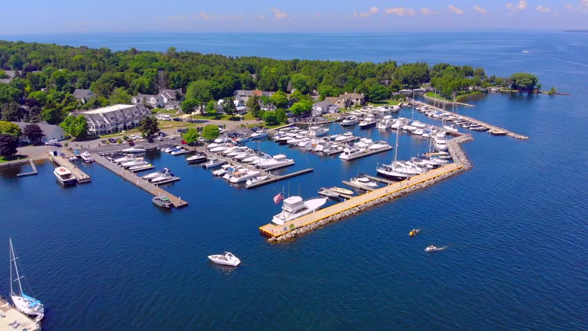 Busy Scenic Harbor On Summer Stock Footage Video 100 Royalty Free 1013867009 Shutterstock