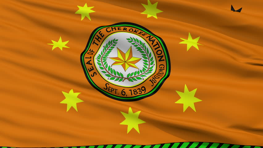 Cherokee Indian Flag