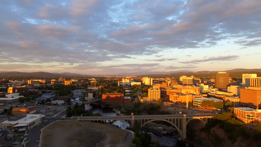 Landscape view from Spokane, Washington image - Free stock photo 