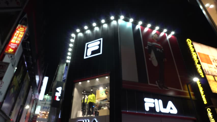 myeongdong fila store