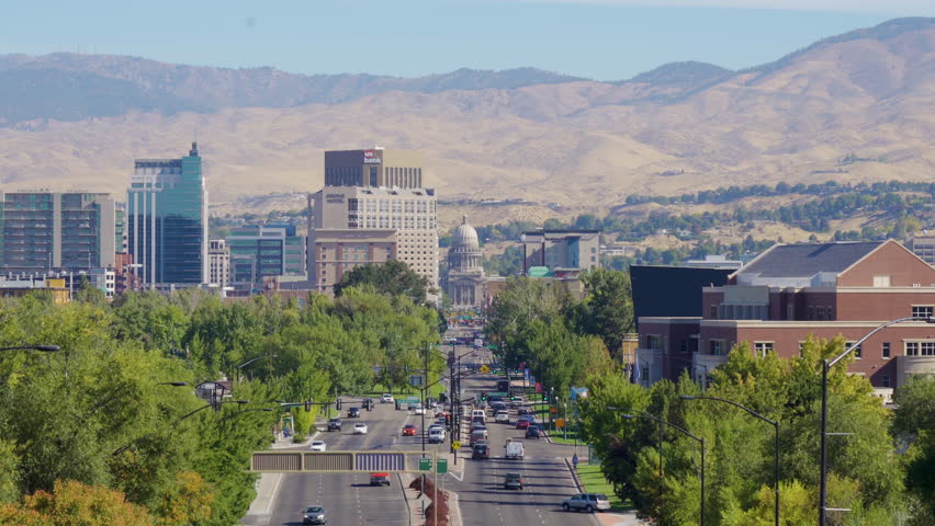 Landscape of the Mountains in Boise, Idaho image - Free stock photo