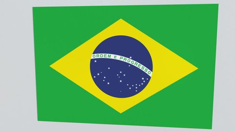 Brasilien Flagge Zum Ausmalen
