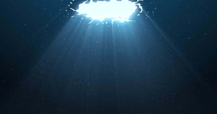 Underwater Sun Rays Background Loop  Stock Motion Graphics  Motion Array