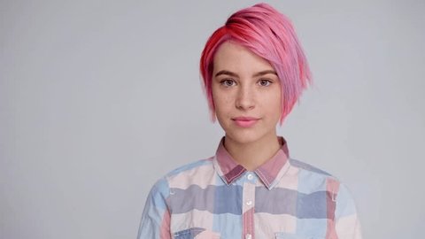 Curly Hairstyles Cut In A Bob Stock Video Footage 4k And Hd
