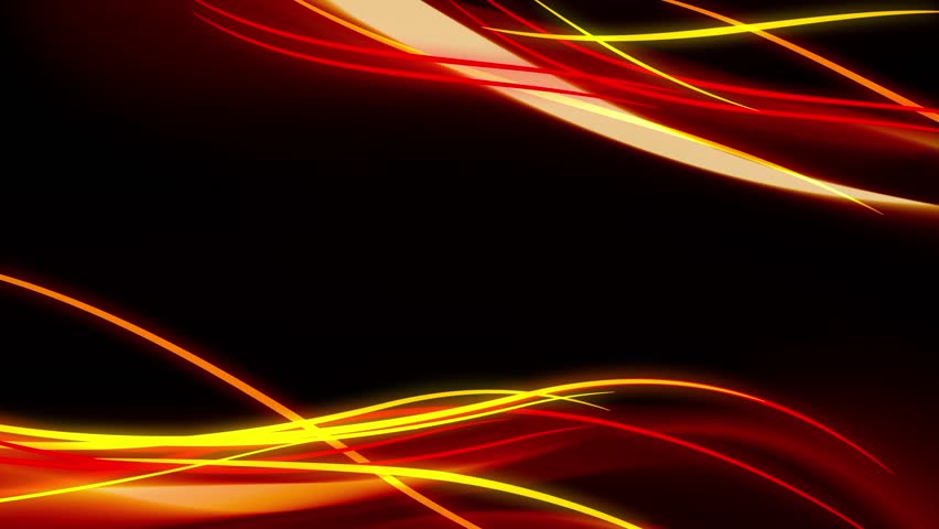 Abstract Colorful Light Wispy Lines Background Loop Stock Footage Video ...