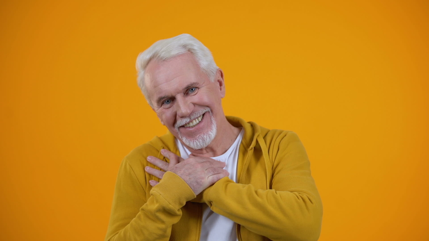 Kind old man
