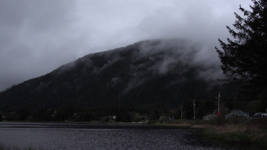 Sitka Alaska Swan Lake With Stock Footage Video 100 Royalty