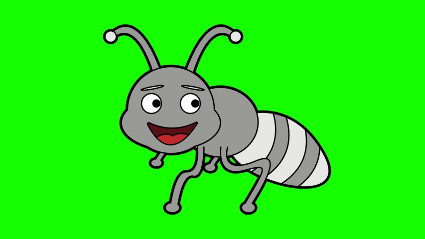 Happy ant