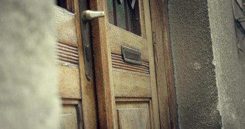 Man Installing New Door Frame Stock Footage Video 100