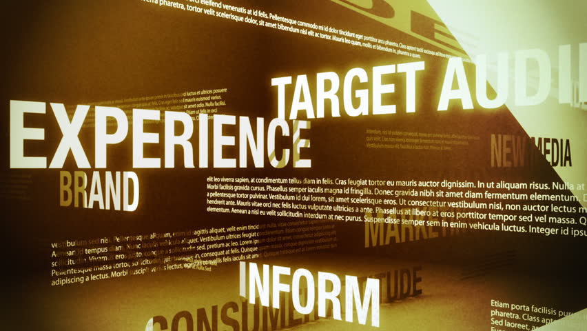 Header of advertising