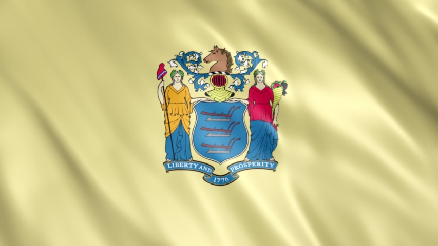 State flag of New Jersey image - Free stock photo - Public Domain photo ...