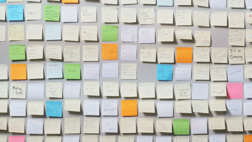 Post It Note Stock Footage Video | Shutterstock