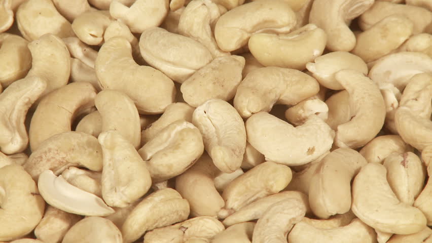 Cashew Nuts Background Closeup Stock Footage Video (100% Royalty ...