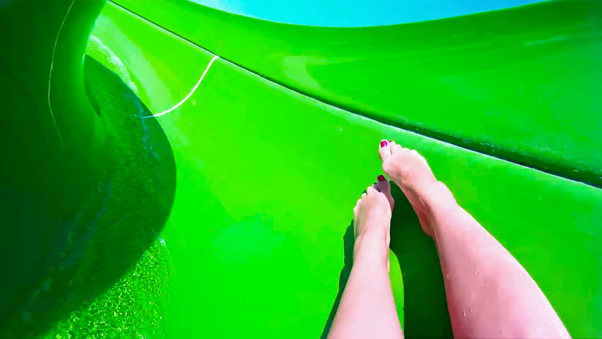 green bubble slides