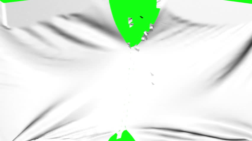 Pure White Cloth Ripped Transition Stock Footage Video (100% Royalty ...