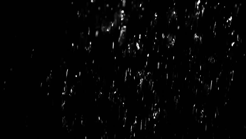 Rain Drops Falling Alpha. You Can Easily Key Out The Background, Or Use ...