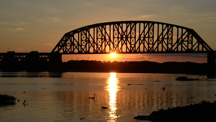 Modern Architecture Louisville Ky modern bridge architecture. epic sunset dusk. panorama landscape Modern Architecture Louisville Ky modern bridge architecture. epic sunset dusk. panorama landscape