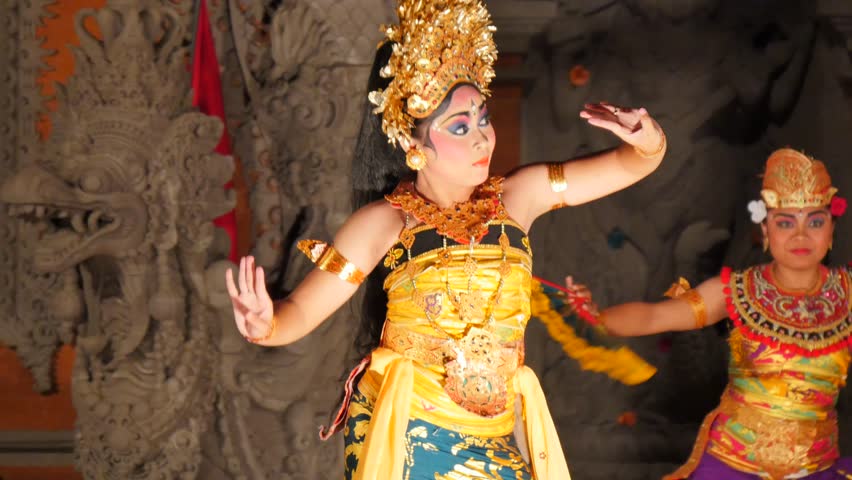 BALI, INDONESIA - CIRCA JUNE 2010: Traditional Dances Are Performed ...